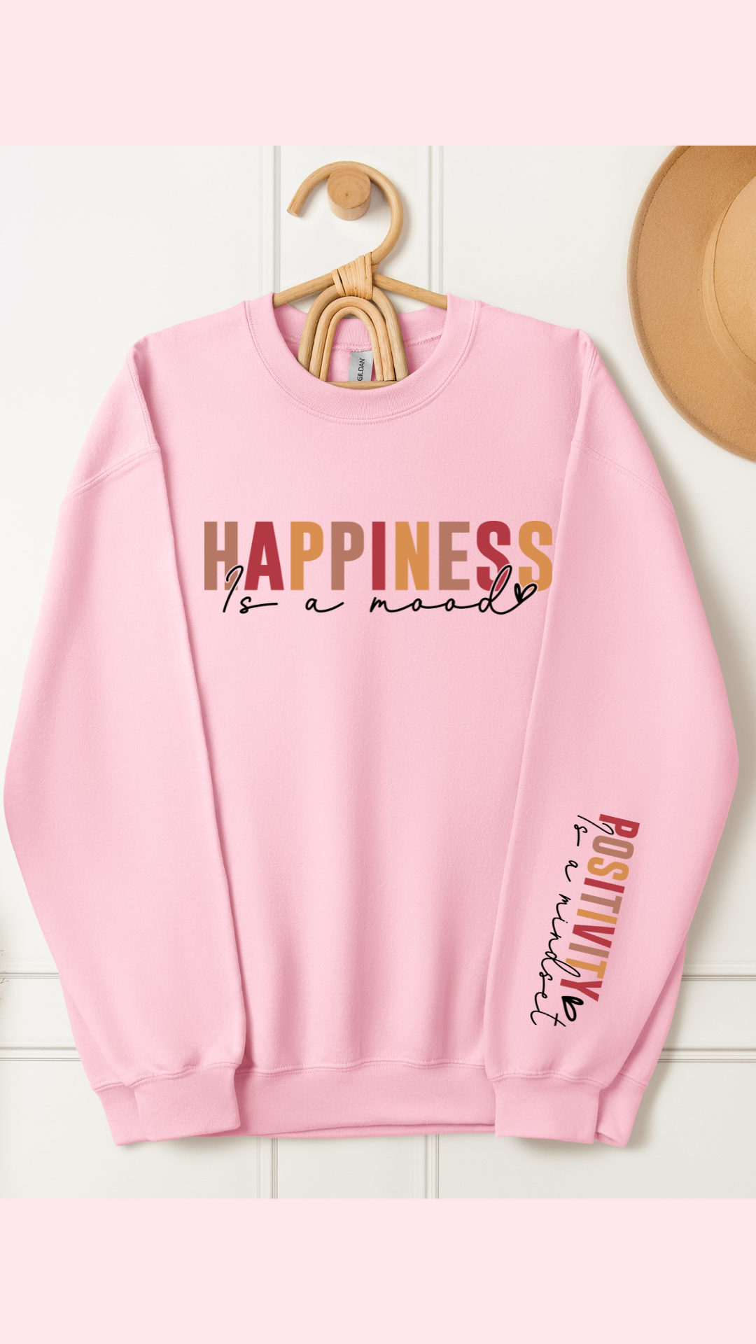 Happiness Is A Mood Crewneck