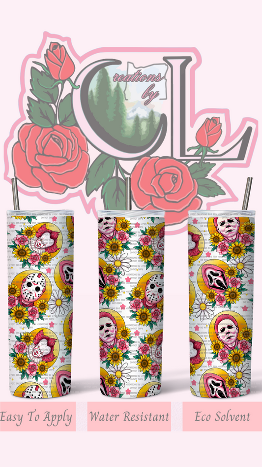 Spring Horror Men Tumbler Wrap