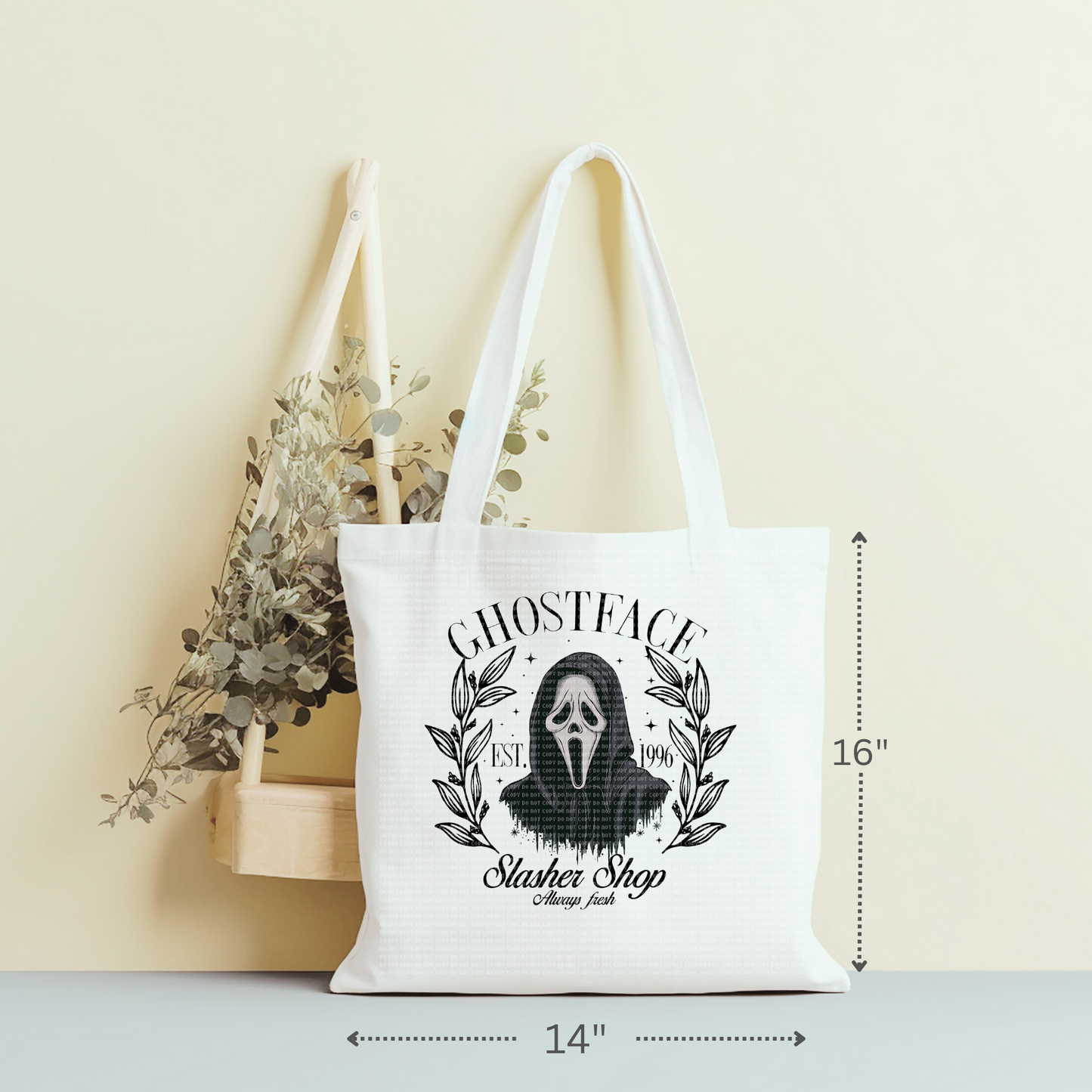 Ghost Face Slasher Tote