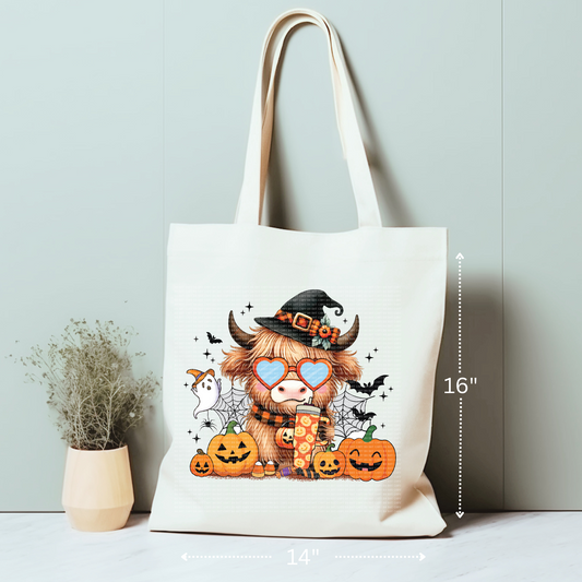 Halloween Highland Tote