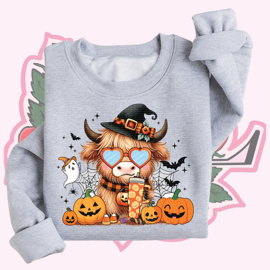 Halloween Highland Crewneck/Hoodie