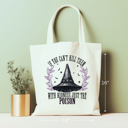 Halloween Town Witch Hat Tote