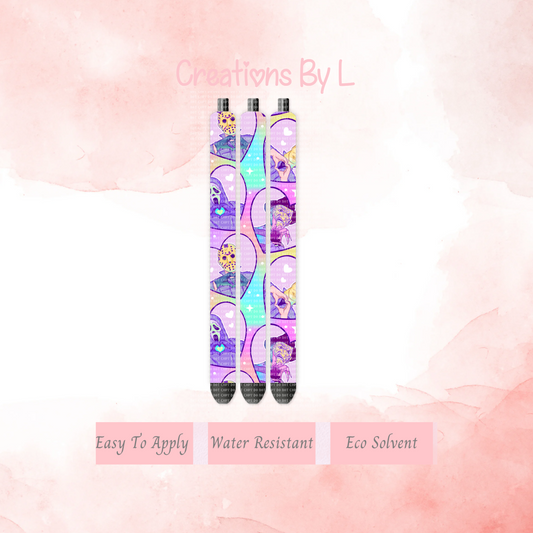 Horror Pastel Pen Wrap