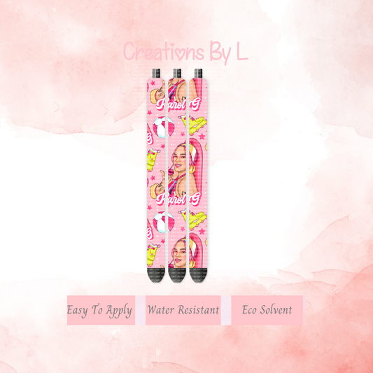 Karol Doll Pink Pen Wrap