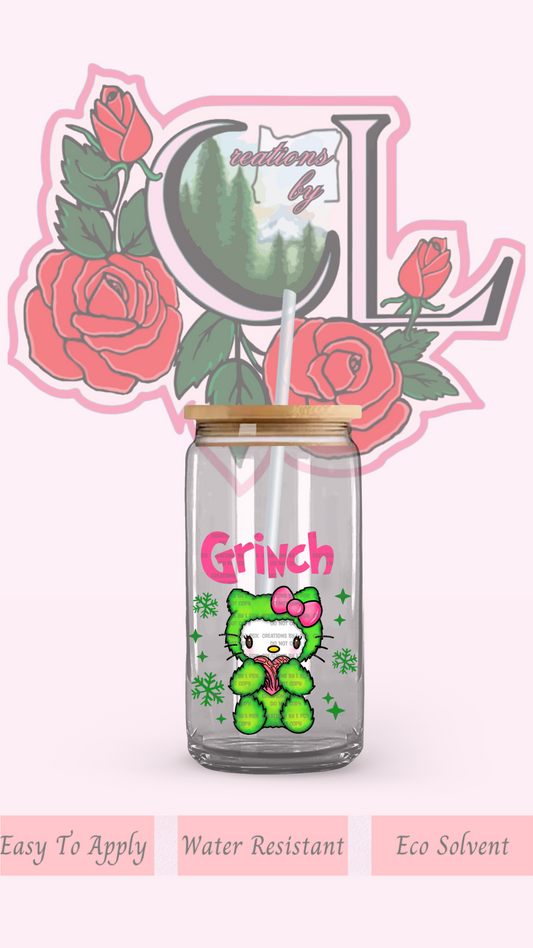 Kitty Grouch Concha Decal