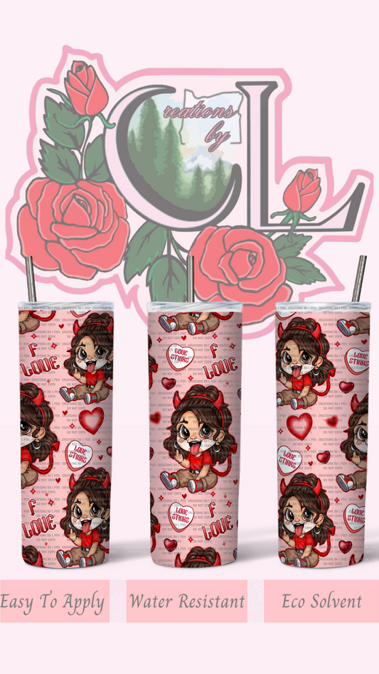 PM Anti Valentine Tumbler Wrap