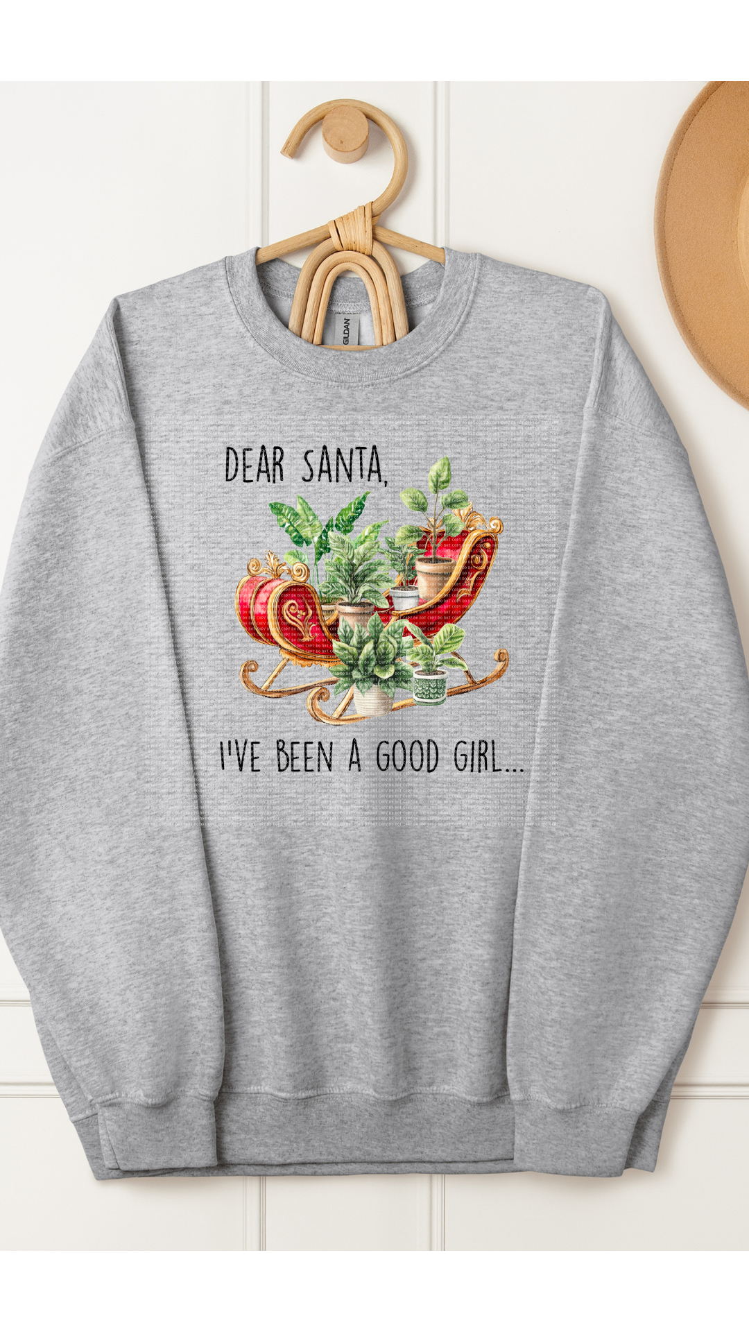 Plant Dear Santa Hoodie/Crewneck