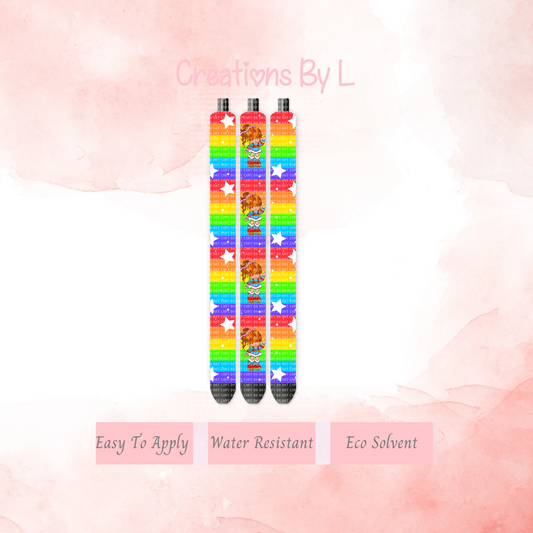 Rainbow Classic Pen Wrap