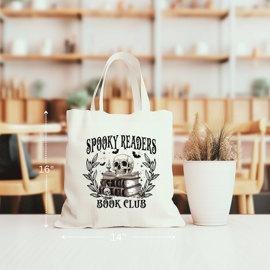 Spooky Readers Book Club Tote