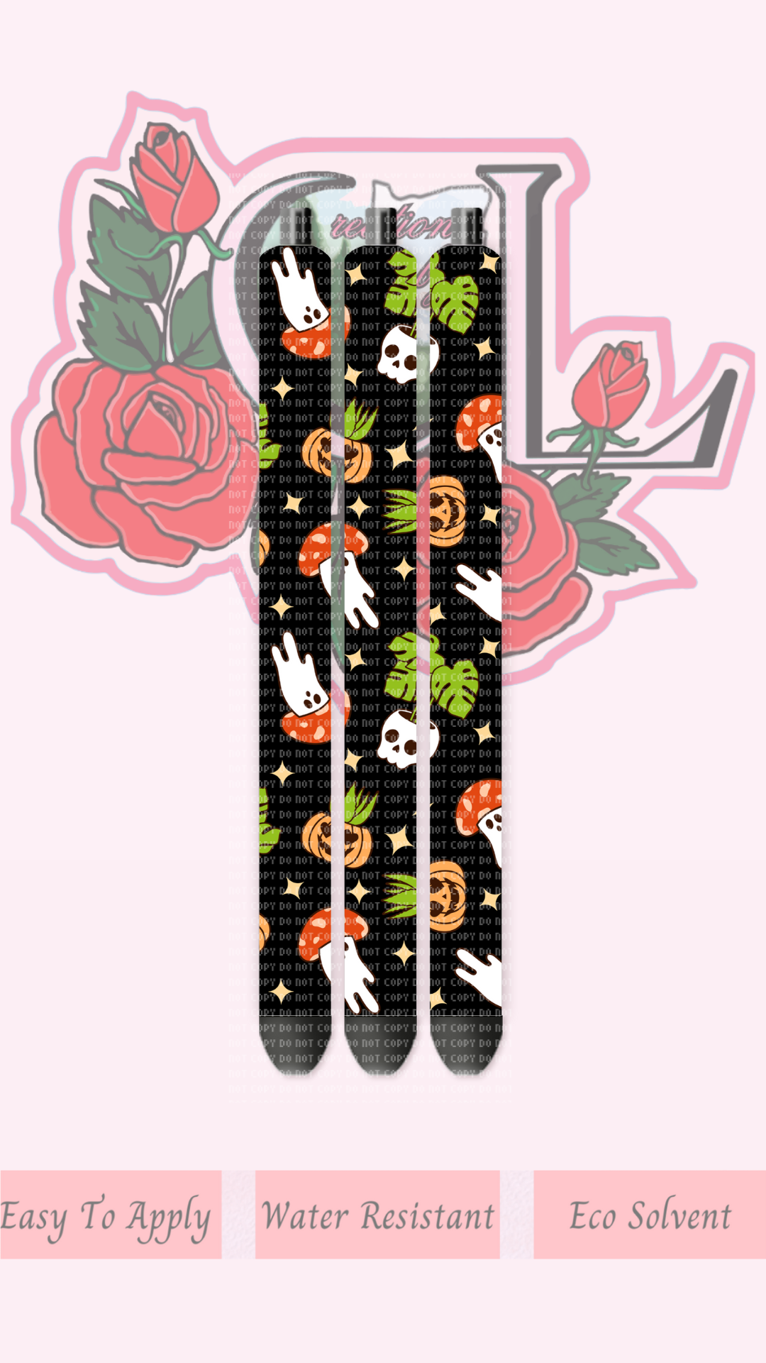 Spooky Plants Pen Wrap