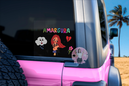 Amargura Car Decal