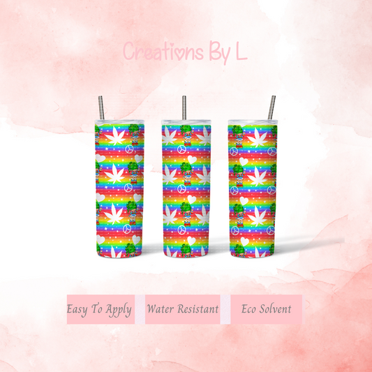 Bud Brite Tumbler Wrap