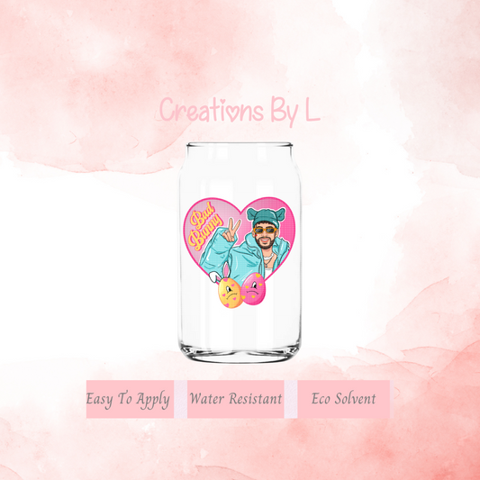 Benito Easter Heart Decal