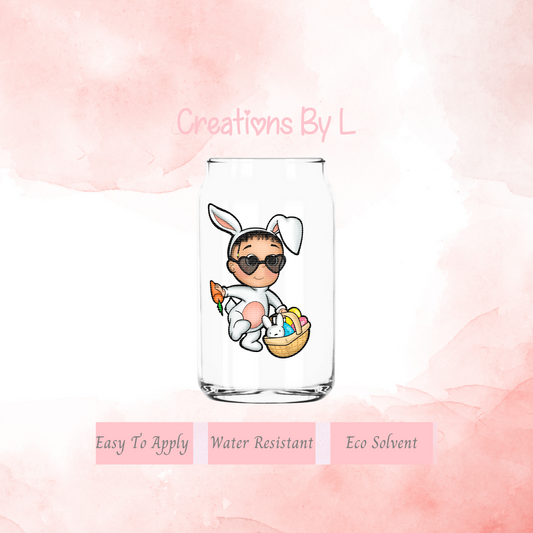 Benito Easter Bunny Sunglasses Decal