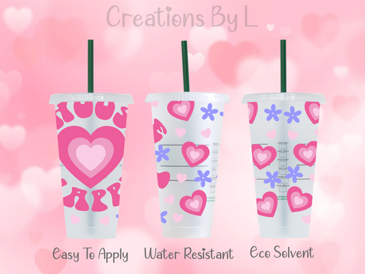 Choose Happy Cold Cup Wrap