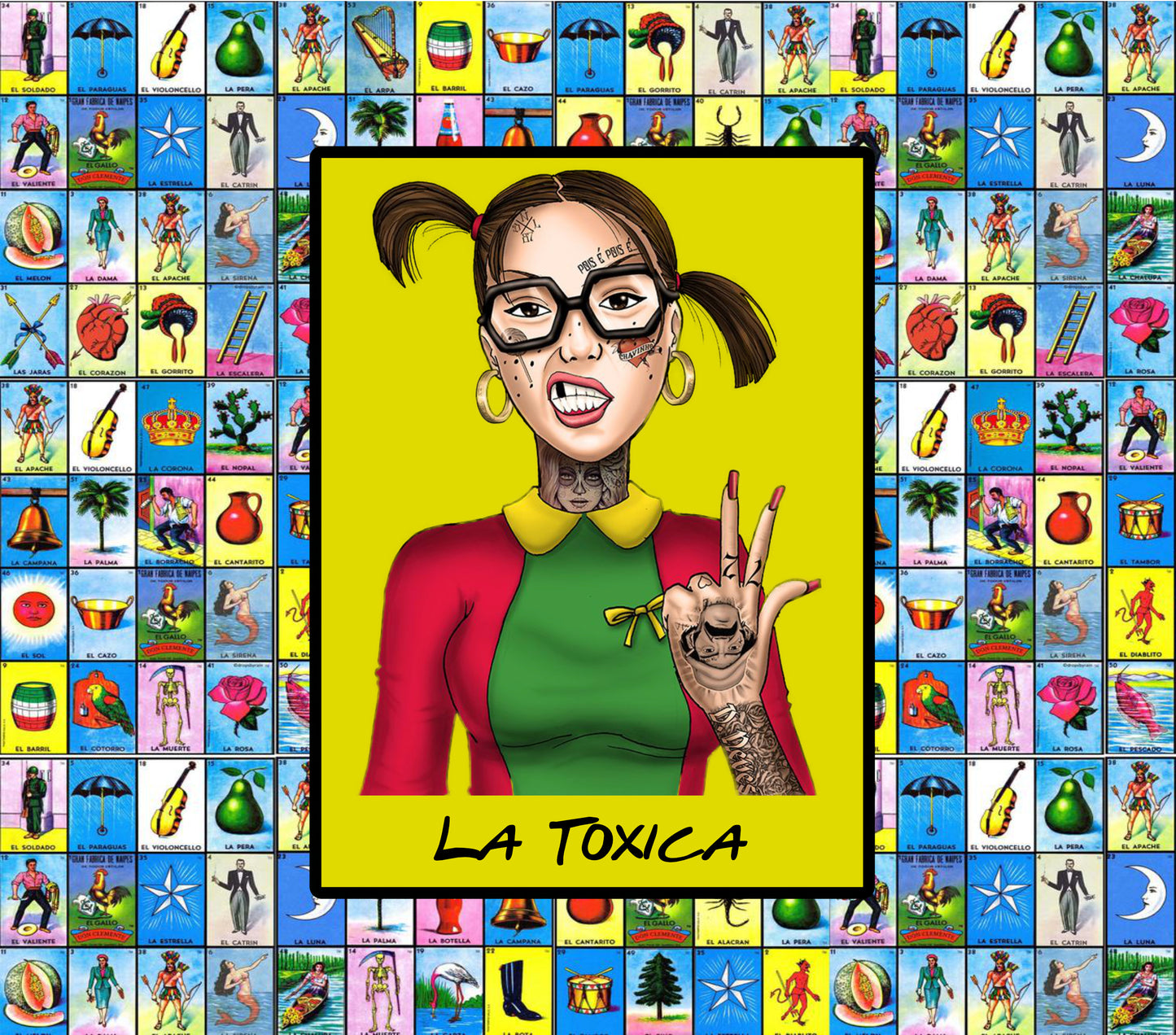 La Toxica Tumbler Wrap