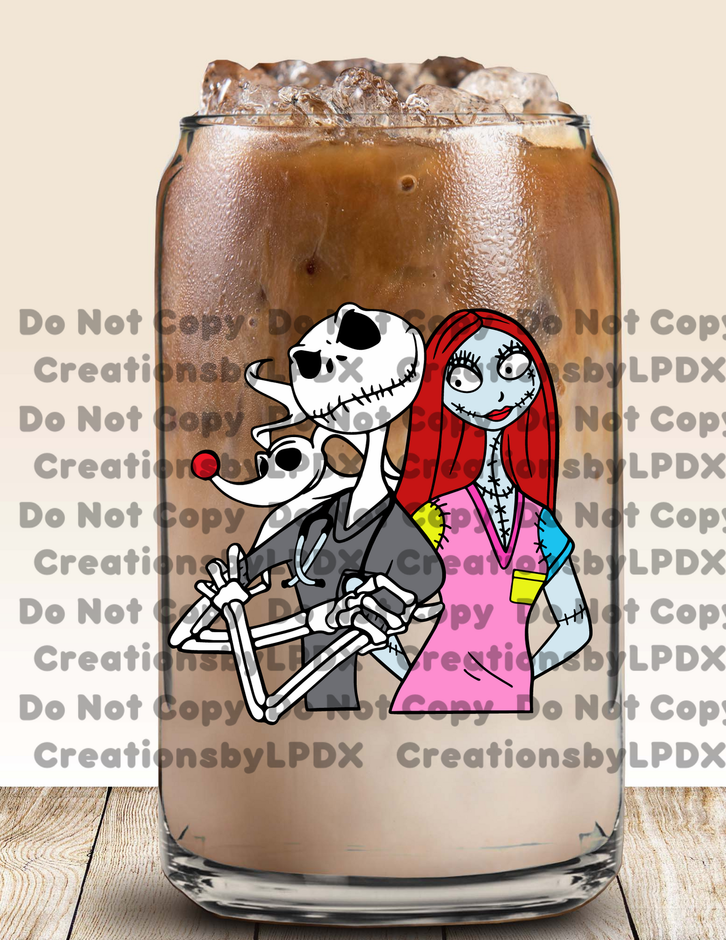 Nurse Jack & Sally Decal