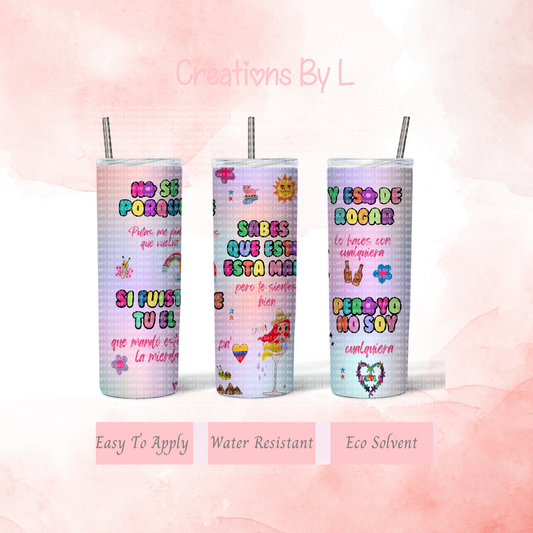 GLP Lyric Tumbler Wrap